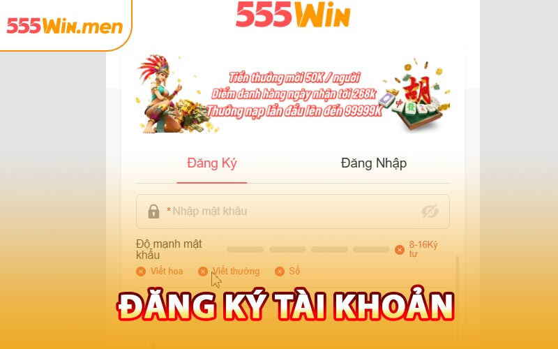 Đăng ký tài khoản